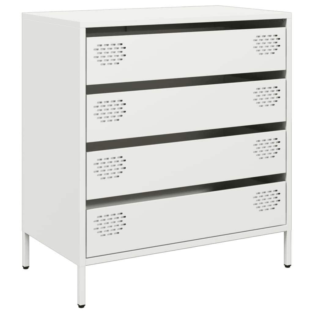 Sideboard White 68x39x73.5 cm Cold-rolled Steel