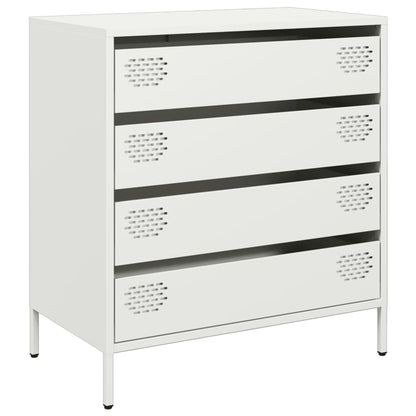 Sideboard White 68x39x73.5 cm Cold-rolled Steel