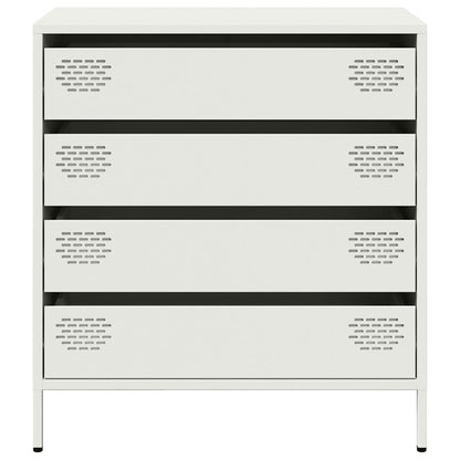 Sideboard White 68x39x73.5 cm Cold-rolled Steel