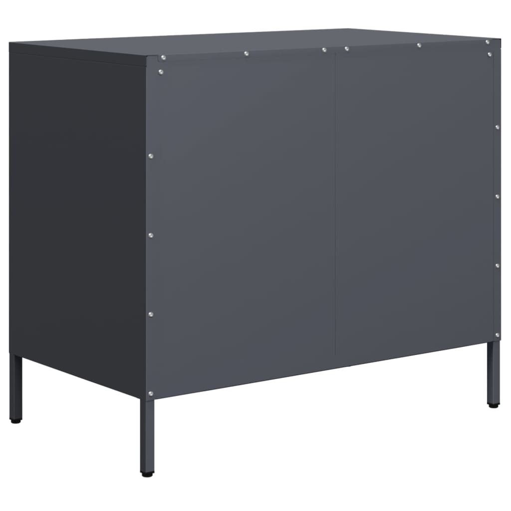 Sideboard Anthracite 68x39x58.5 cm Cold-rolled Steel