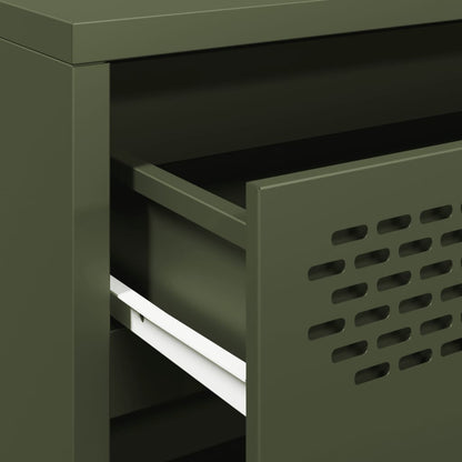 Sideboard Olive Green 68x39x58.5 cm Cold-rolled Steel