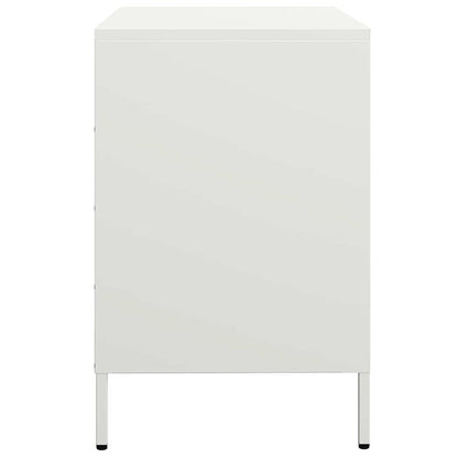 Sideboard White 68x39x58.5 cm Cold-rolled Steel