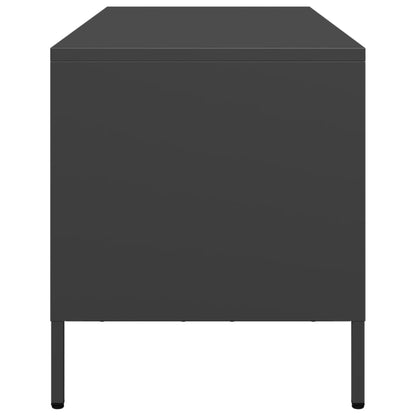 TV Cabinet Black 101.5x39x43.5 cm Cold-rolled Steel