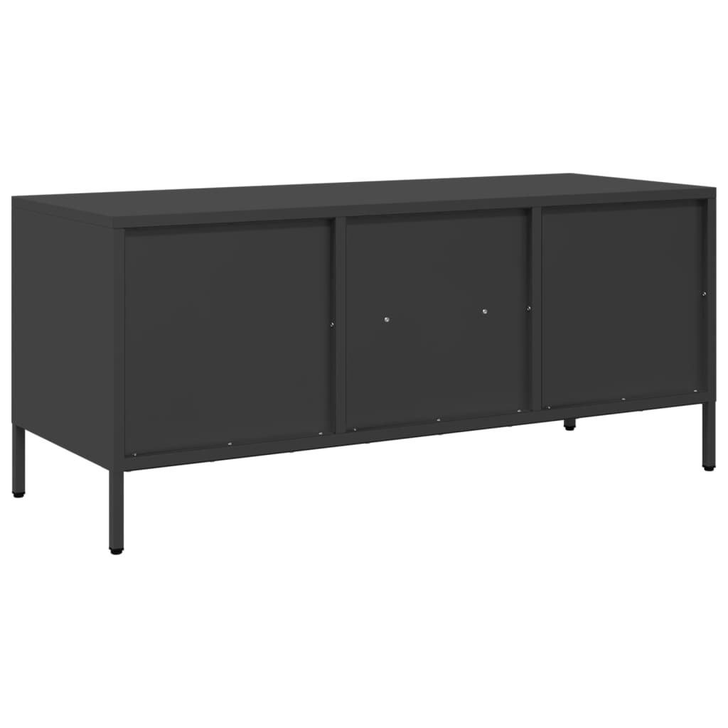 TV Cabinet Black 101.5x39x43.5 cm Cold-rolled Steel