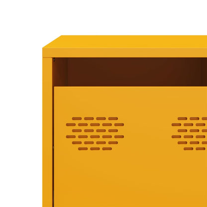 TV Cabinet Mustard Yellow 101.5x39x43.5 cm Cold-rolled Steel