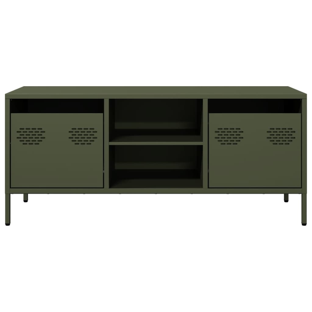 TV Cabinet Olive Green 101.5x39x43.5 cm Cold-rolled Steel