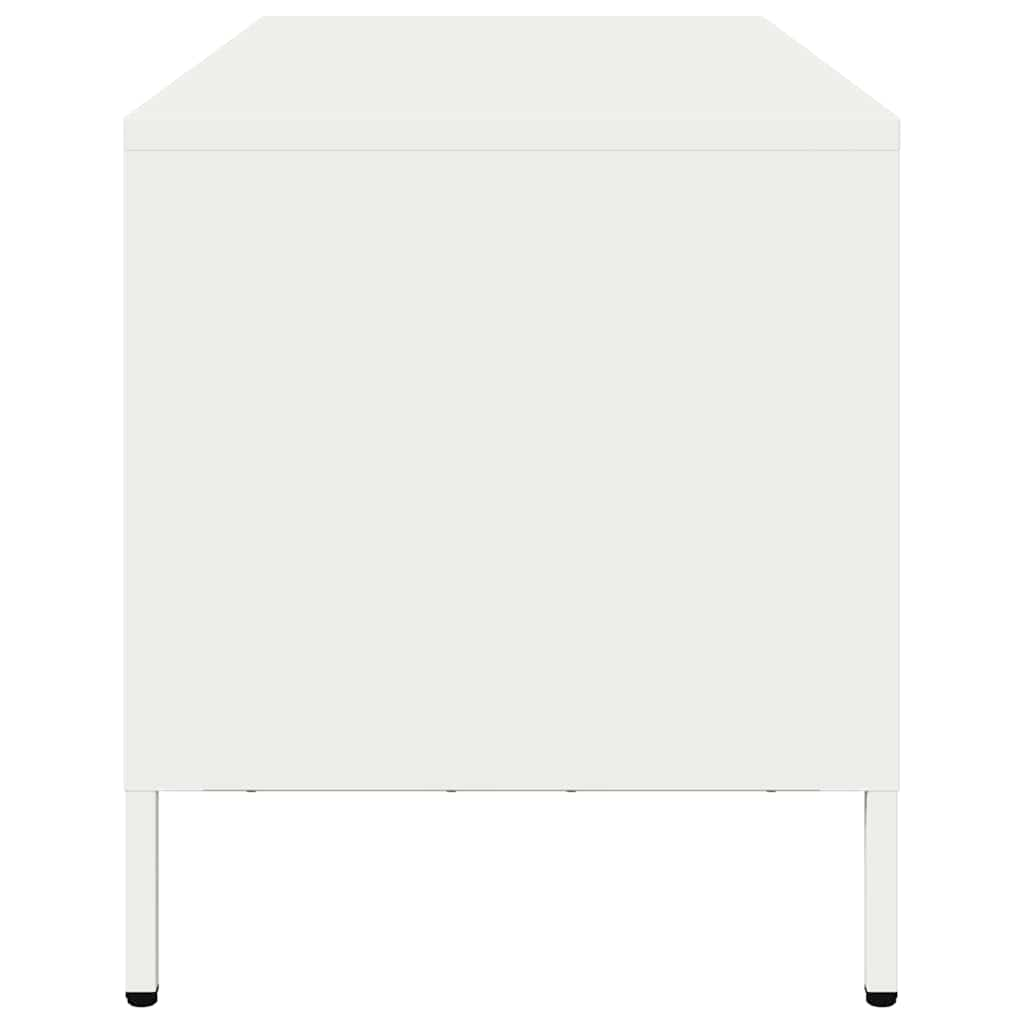 TV Cabinet White 101.5x39x43.5 cm Cold-rolled Steel