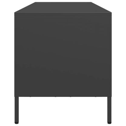 TV Cabinet Black 135x39x43.5 cm Cold-rolled Steel