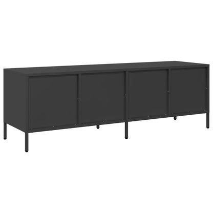 TV Cabinet Black 135x39x43.5 cm Cold-rolled Steel