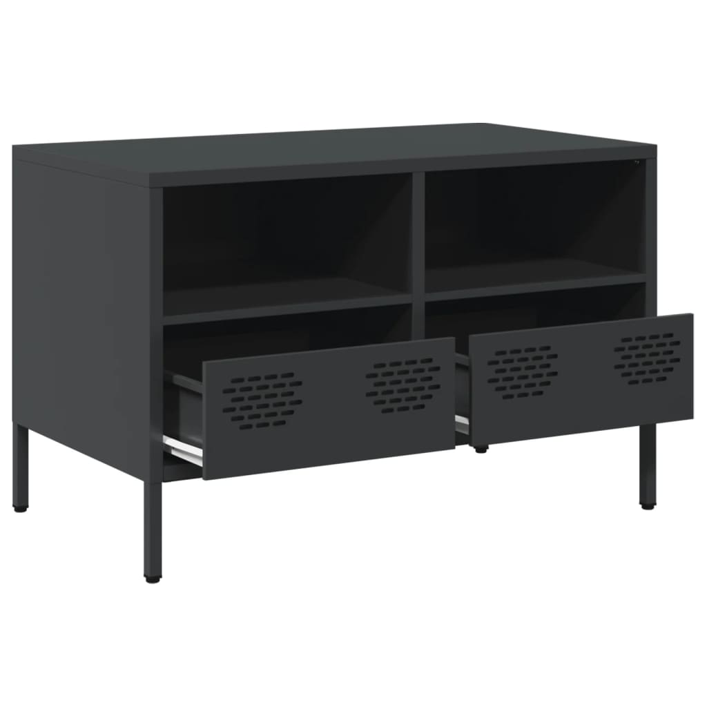 TV Cabinet Black 68x39x43.5 cm Cold-rolled Steel