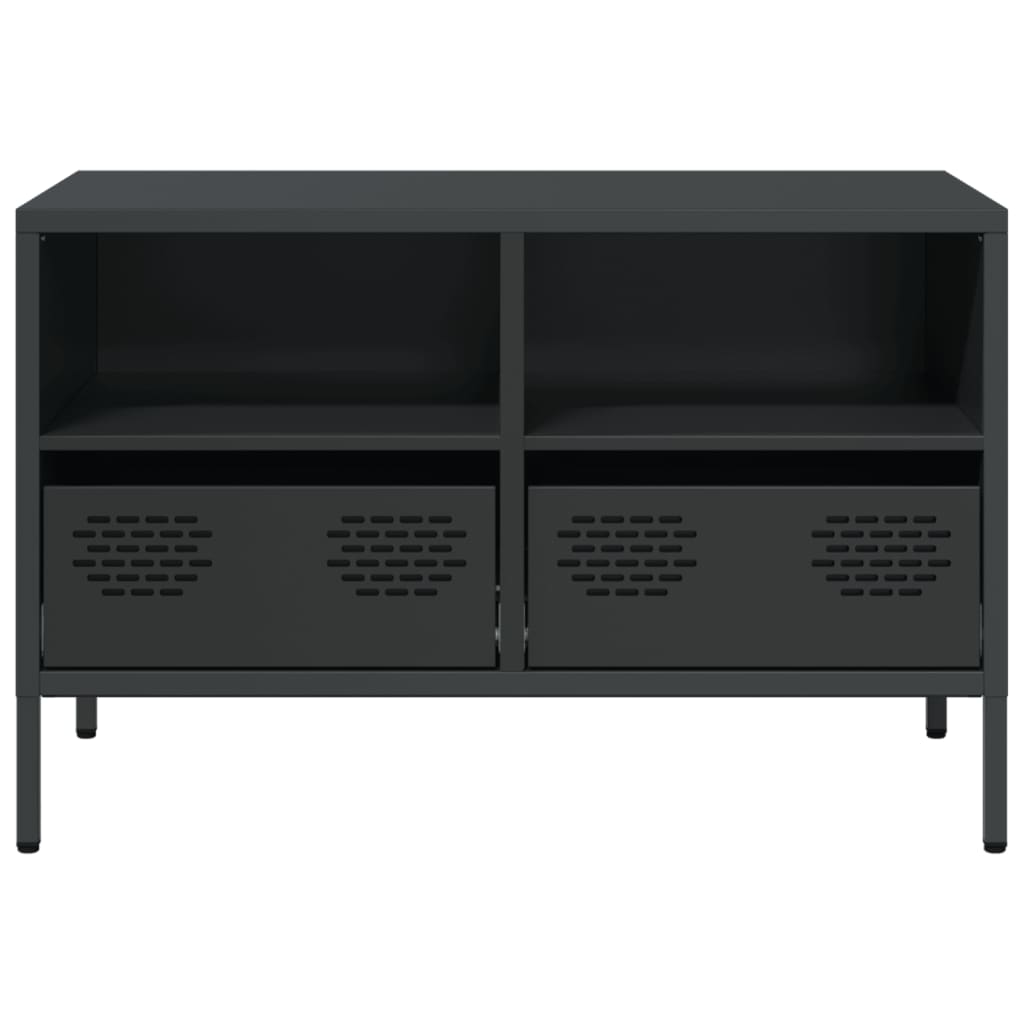 TV Cabinet Black 68x39x43.5 cm Cold-rolled Steel