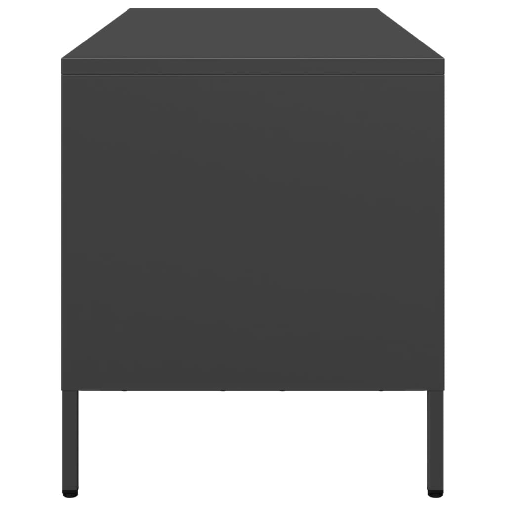 TV Cabinet Black 68x39x43.5 cm Cold-rolled Steel