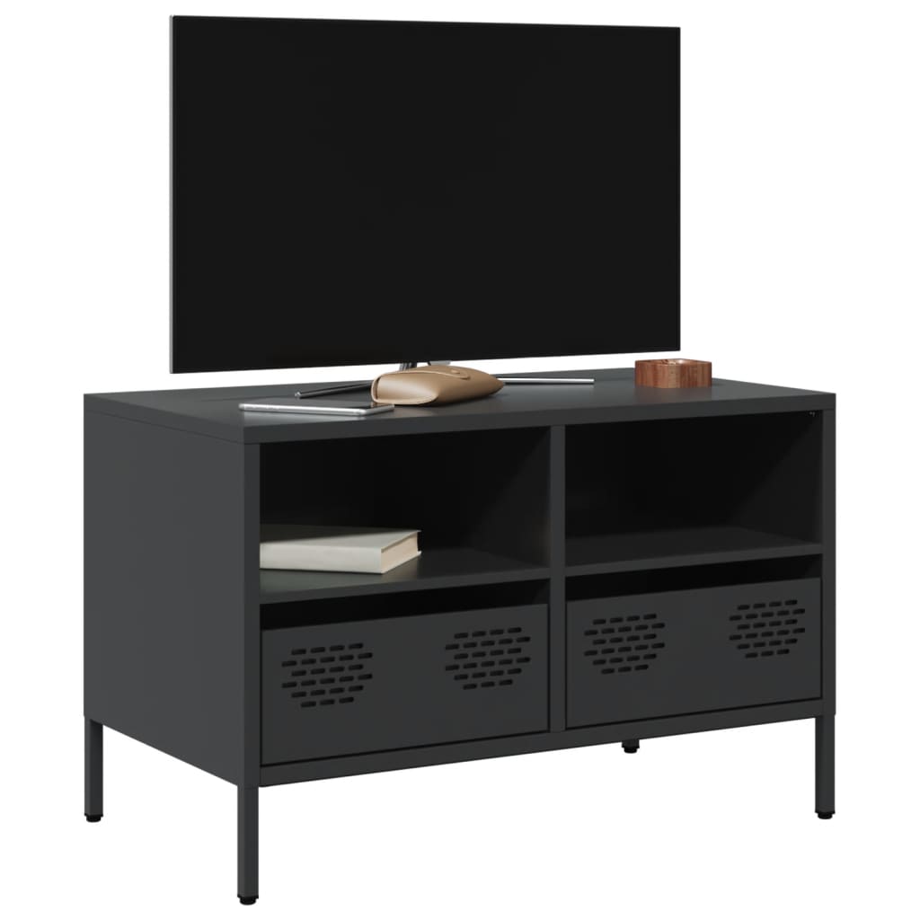 TV Cabinet Black 68x39x43.5 cm Cold-rolled Steel