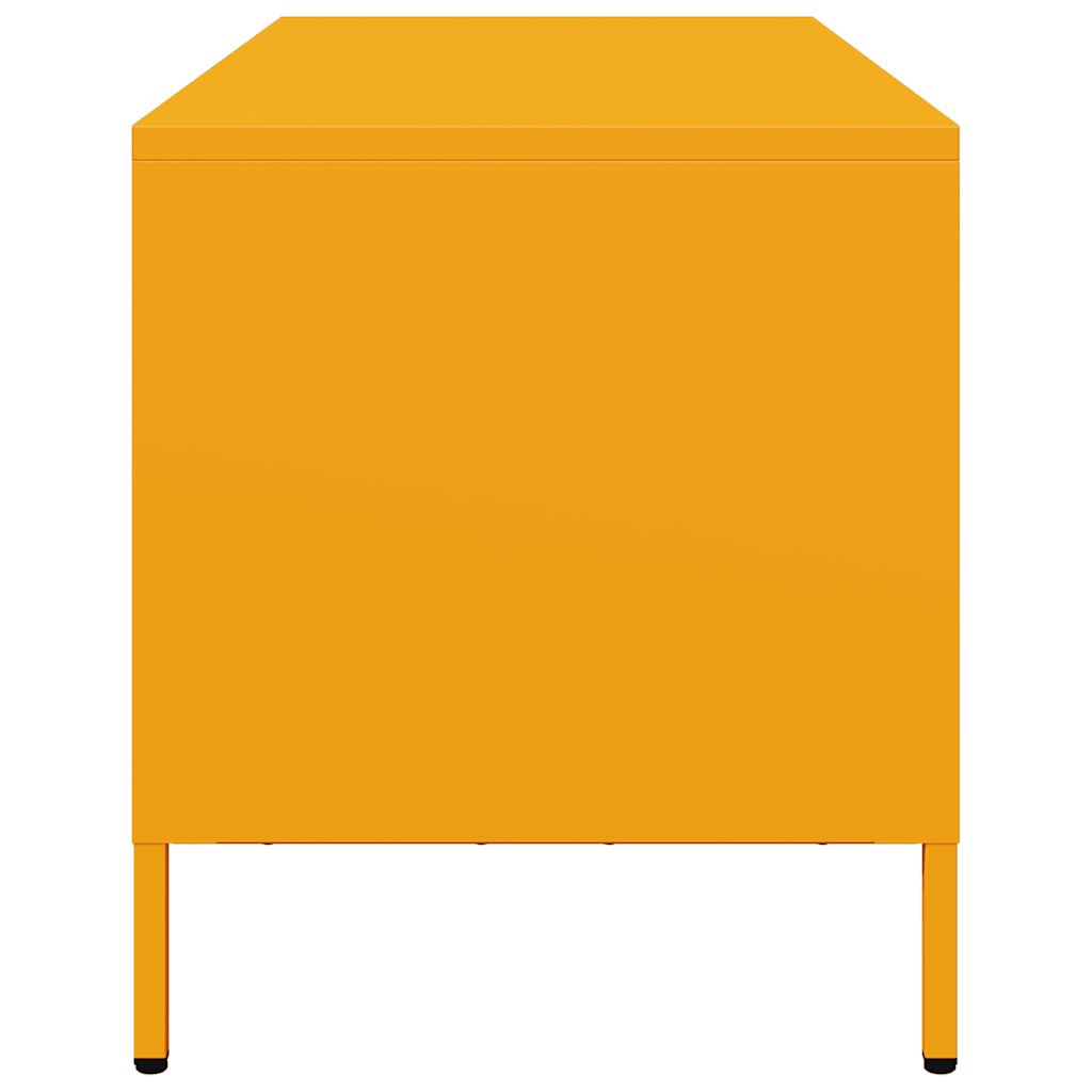 TV Cabinet Mustard Yellow 68x39x43.5 cm Cold-rolled Steel