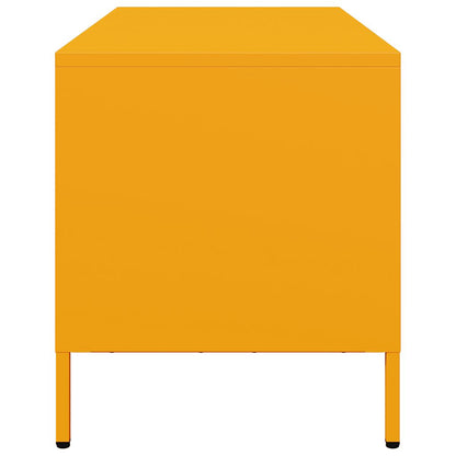 TV Cabinet Mustard Yellow 68x39x43.5 cm Cold-rolled Steel