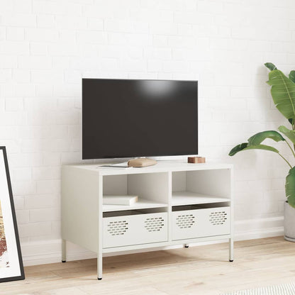 TV Cabinet White 68x39x43.5 cm Cold-rolled Steel