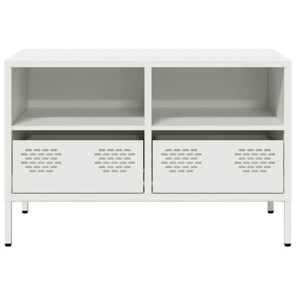 TV Cabinet White 68x39x43.5 cm Cold-rolled Steel