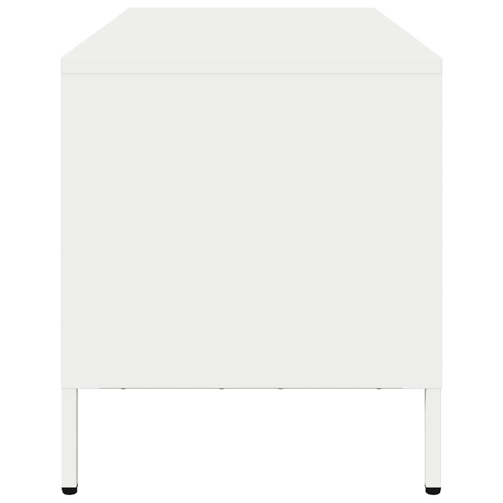 TV Cabinet White 68x39x43.5 cm Cold-rolled Steel