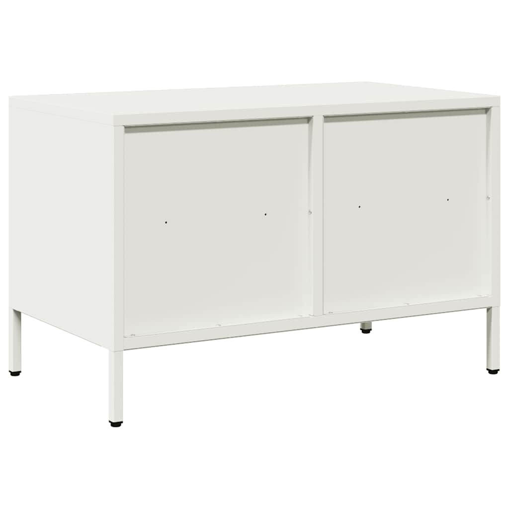 TV Cabinet White 68x39x43.5 cm Cold-rolled Steel