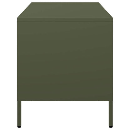 TV Cabinet Olive Green 101.5x39x43.5 cm Cold-rolled Steel