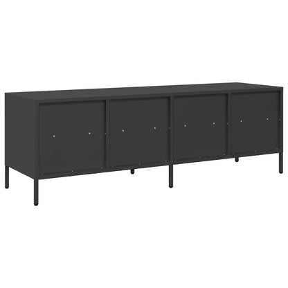 TV Cabinet Black 135x39x43.5 cm Cold-rolled Steel