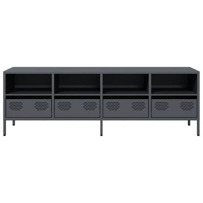 TV Cabinet Anthracite 135x39x43.5 cm Cold-rolled Steel