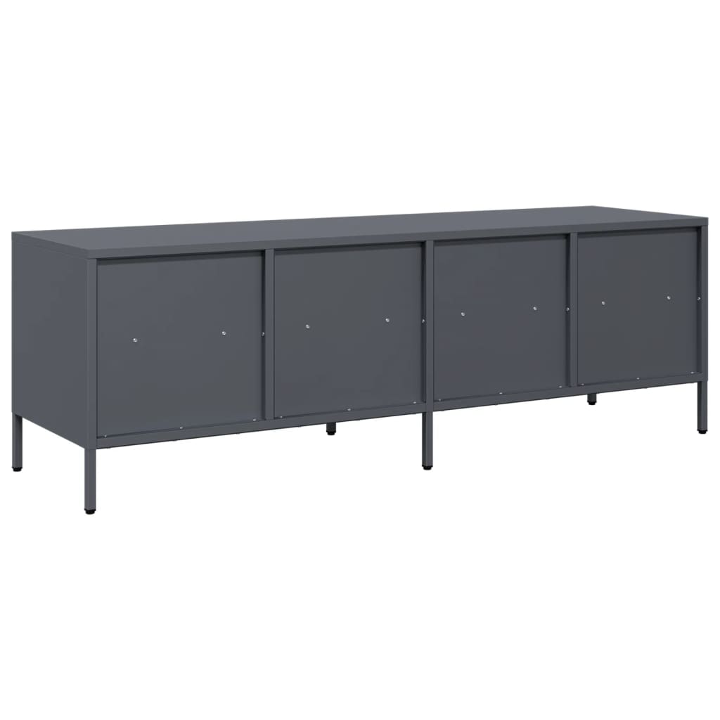 TV Cabinet Anthracite 135x39x43.5 cm Cold-rolled Steel