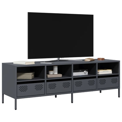 TV Cabinet Anthracite 135x39x43.5 cm Cold-rolled Steel