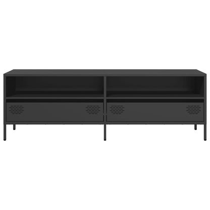 TV Cabinet Black 135x39x43.5 cm Cold-rolled Steel