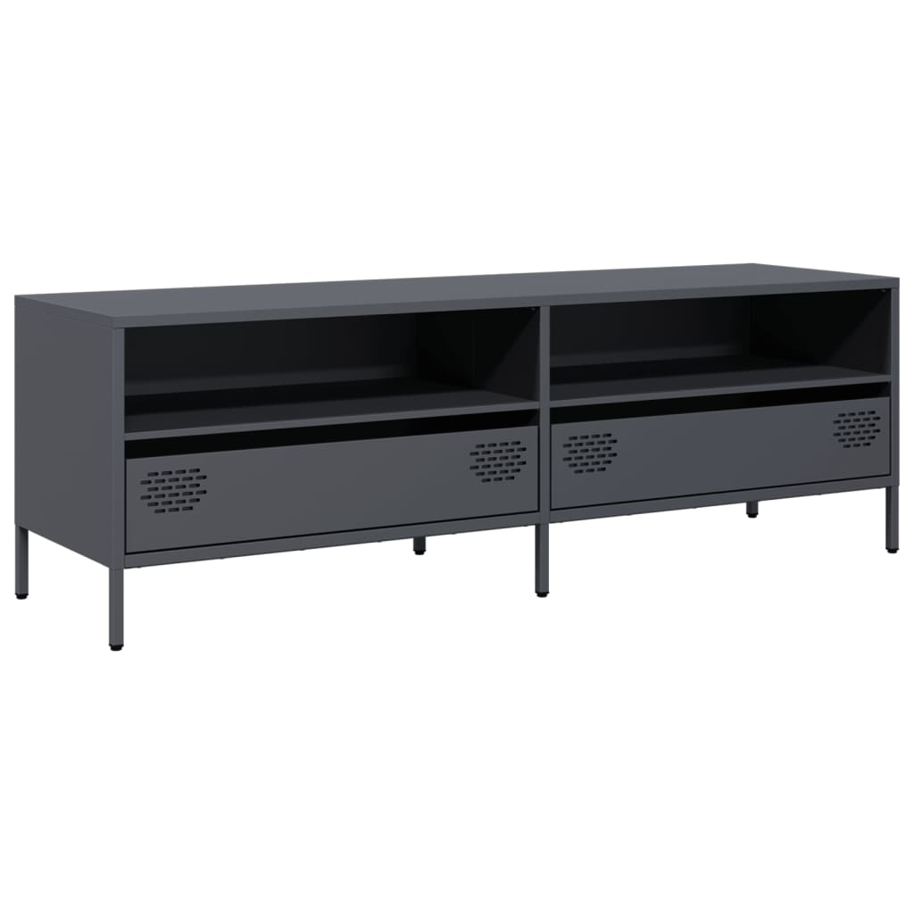 TV Cabinet Anthracite 135x39x43.5 cm Cold-rolled Steel