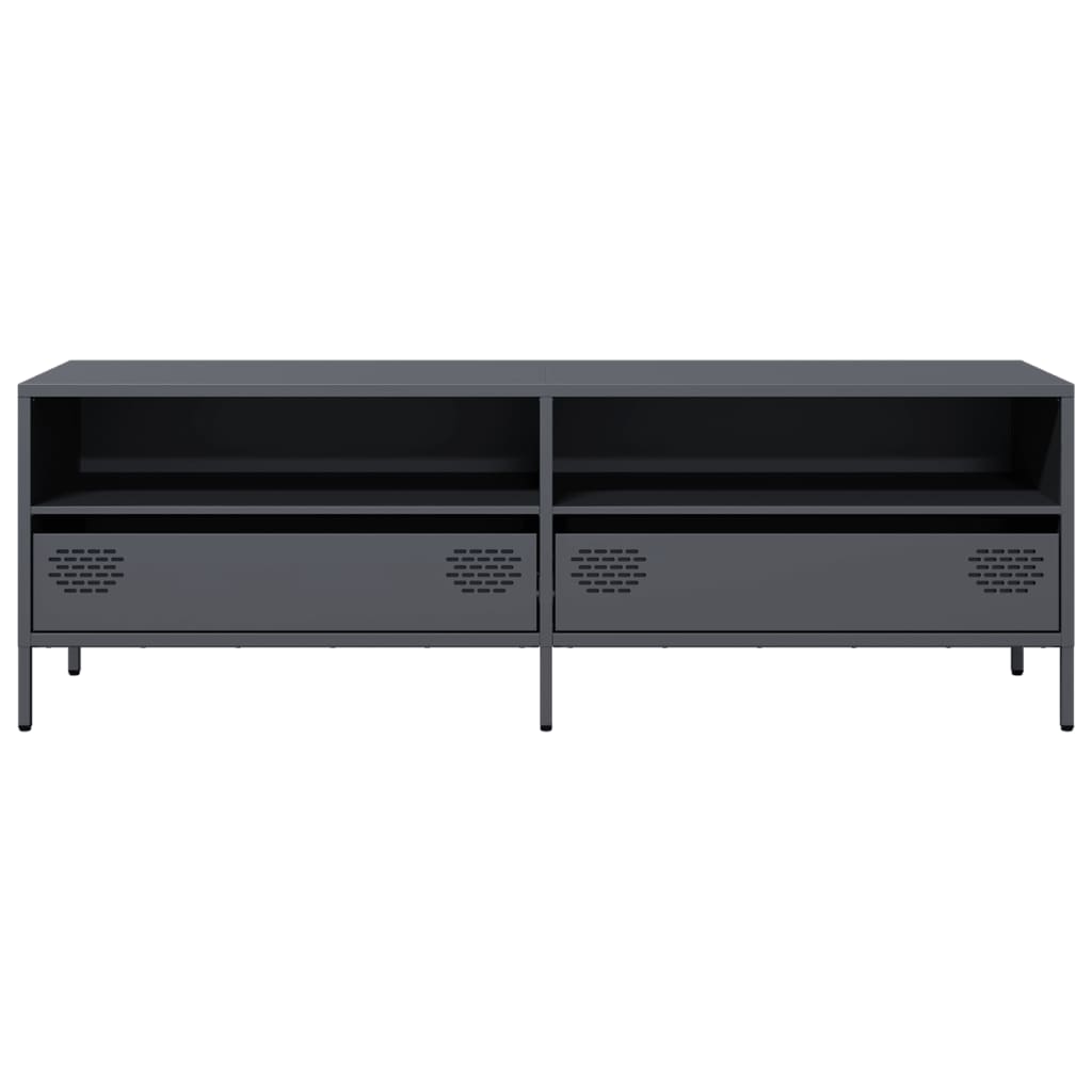 TV Cabinet Anthracite 135x39x43.5 cm Cold-rolled Steel