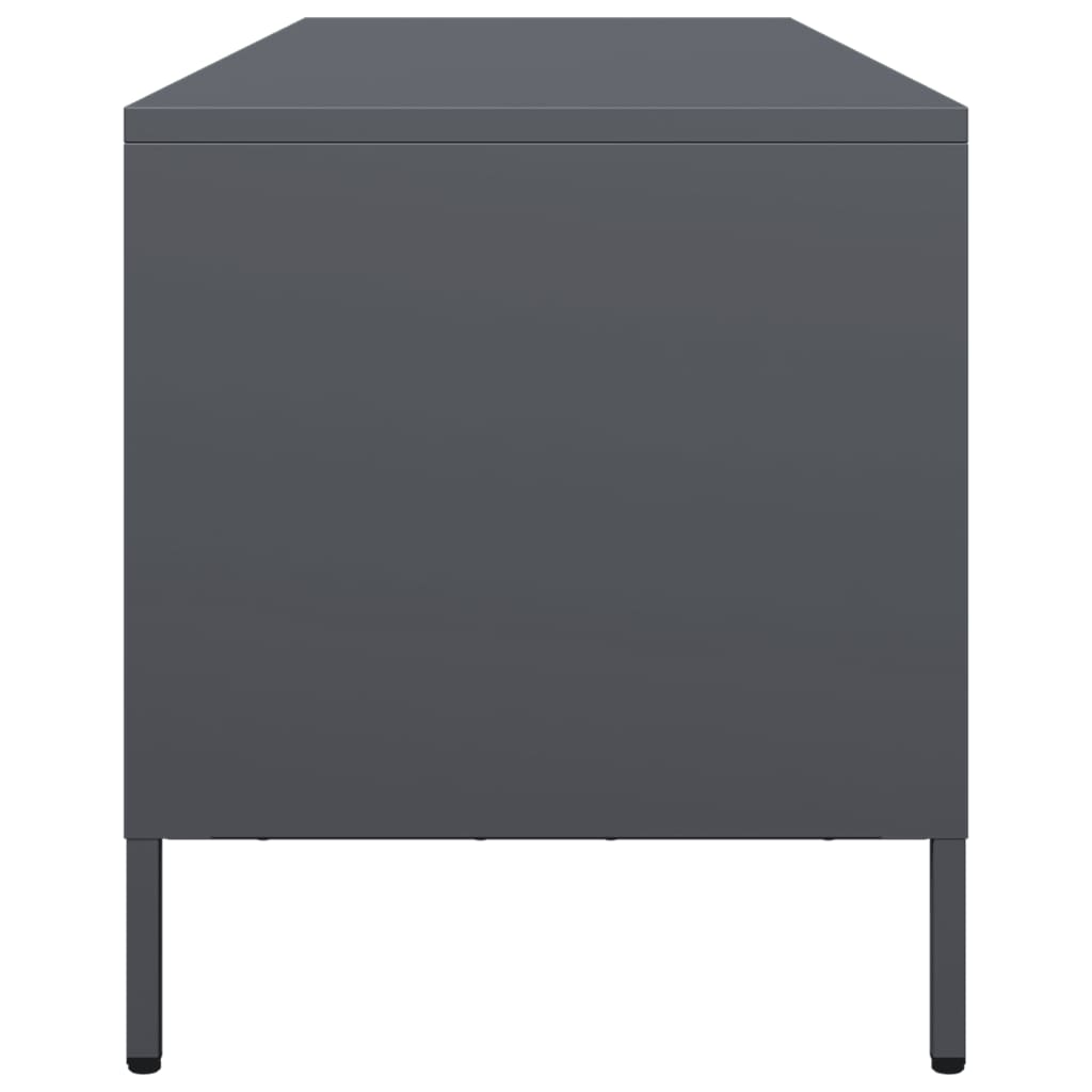 TV Cabinet Anthracite 135x39x43.5 cm Cold-rolled Steel