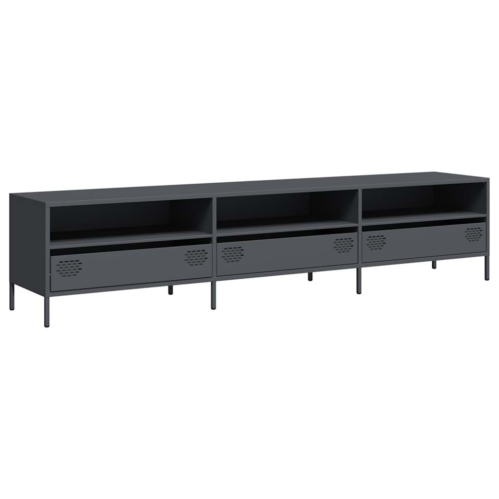 TV Cabinet Anthracite 202x39x43.5 cm Cold-rolled Steel