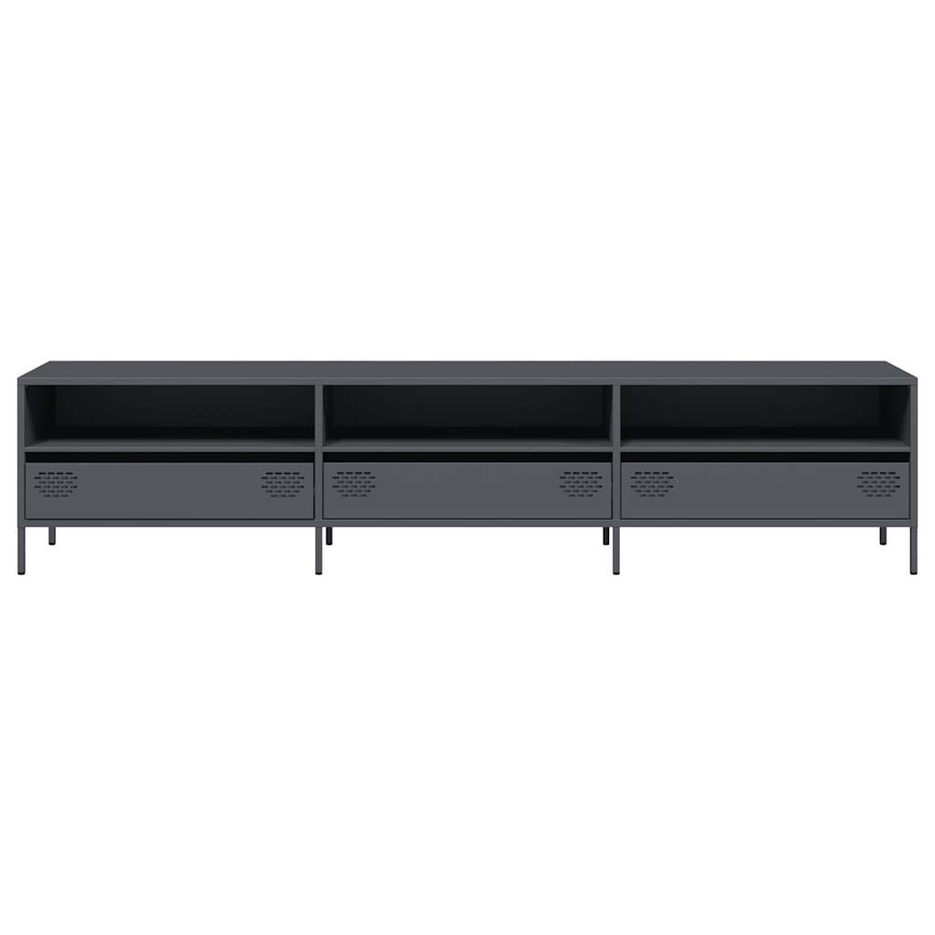 TV Cabinet Anthracite 202x39x43.5 cm Cold-rolled Steel