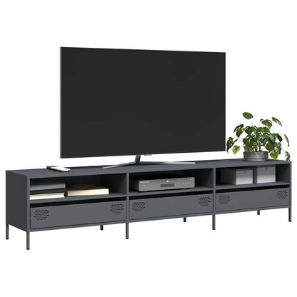 TV Cabinet Anthracite 202x39x43.5 cm Cold-rolled Steel