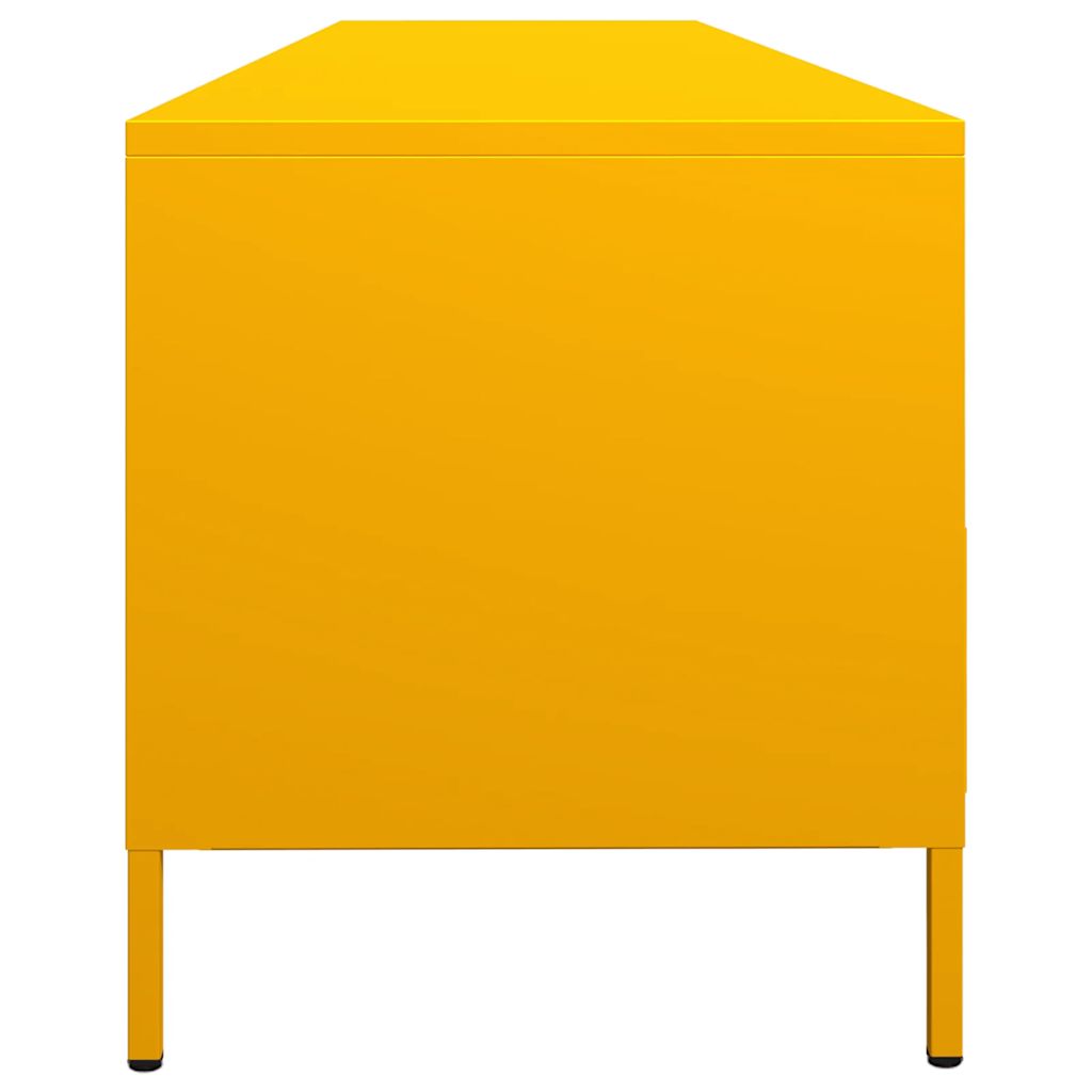 TV Cabinet Mustard Yellow 202x39x43.5 cm Cold-rolled Steel