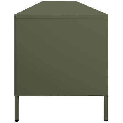 TV Cabinet Olive Green 202x39x43.5 cm Cold-rolled Steel