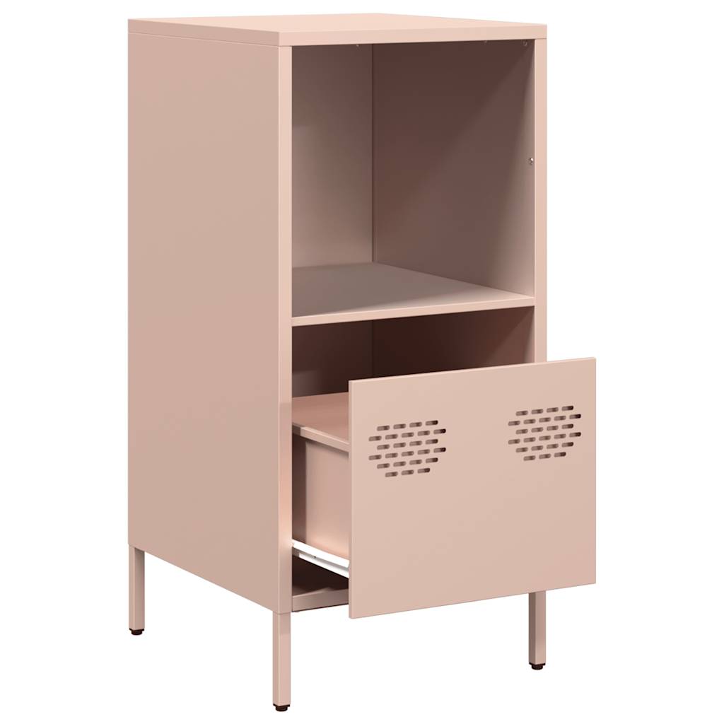 Sideboard Pink 35x39x73.5 cm Cold-rolled Steel