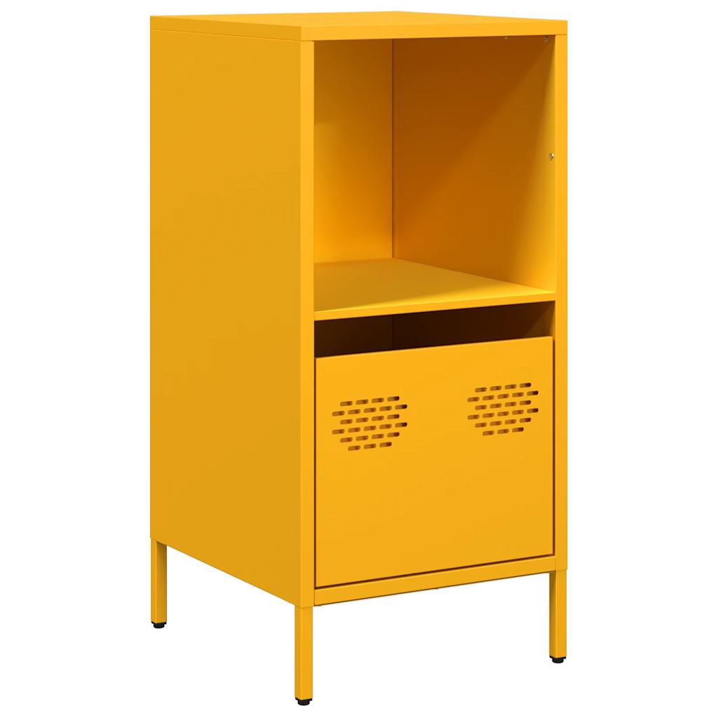 Sideboard Mustard Yellow 35x39x73.5 cm Cold-rolled Steel