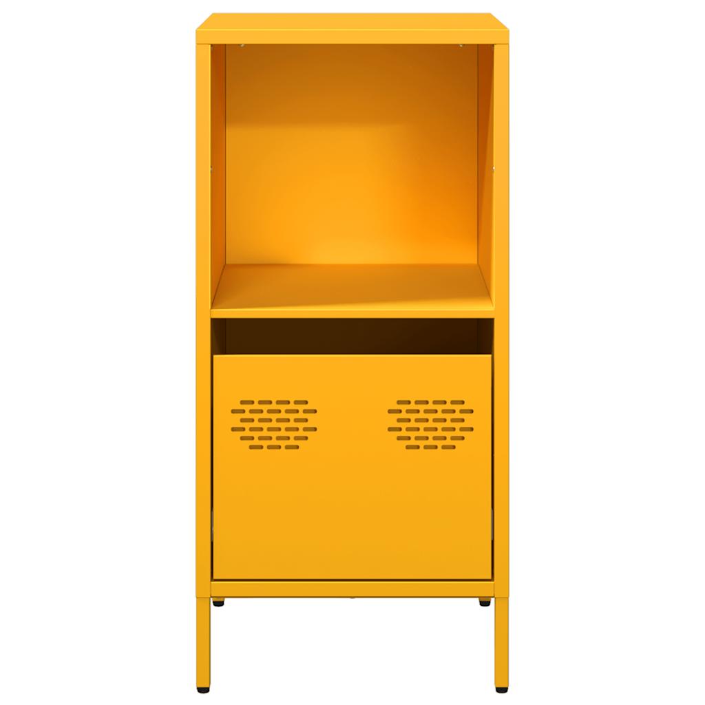 Sideboard Mustard Yellow 35x39x73.5 cm Cold-rolled Steel