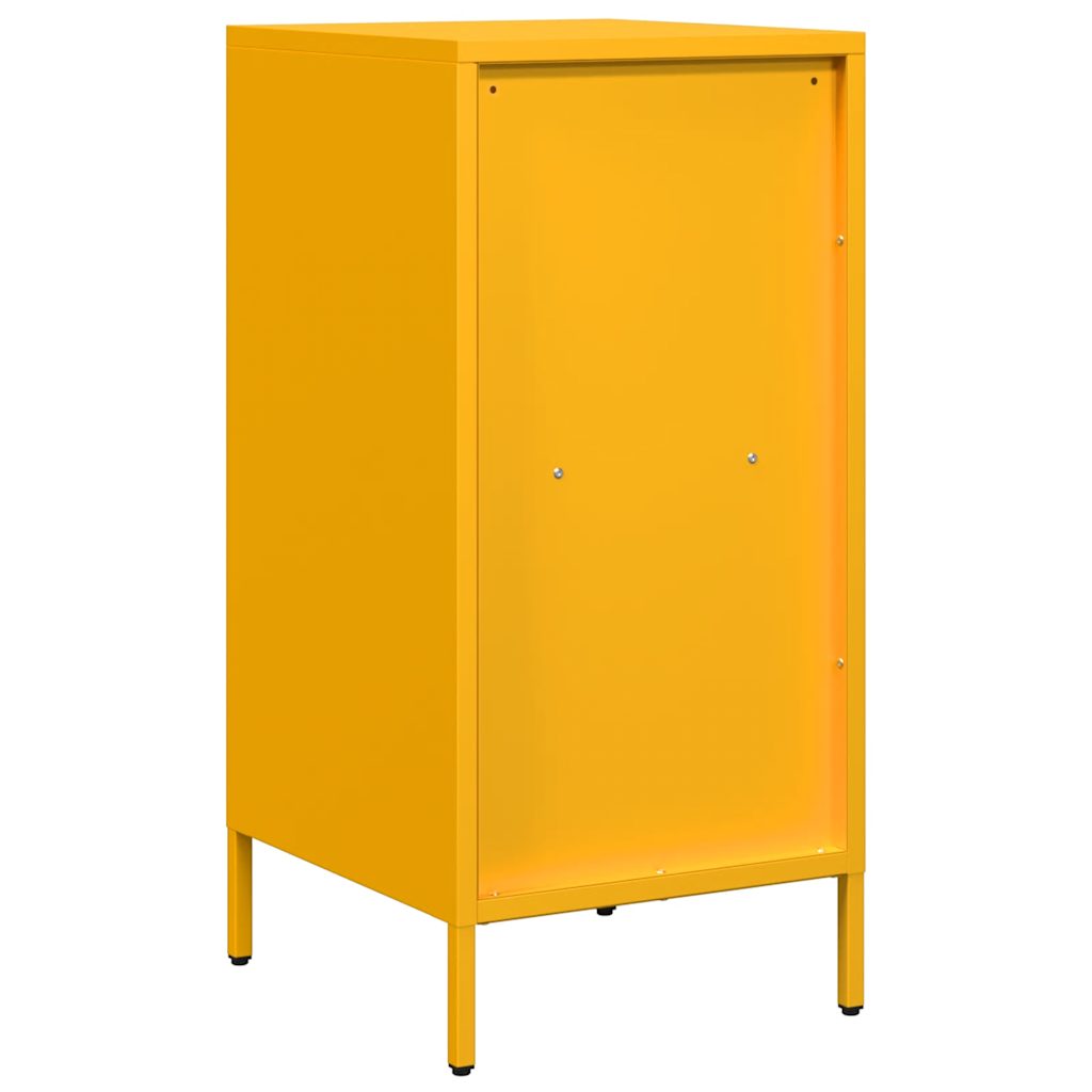 Sideboard Mustard Yellow 35x39x73.5 cm Cold-rolled Steel