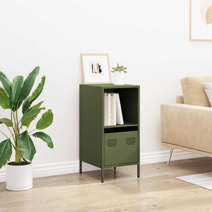 Sideboard Olive Green 35x39x73.5 cm Cold-rolled Steel