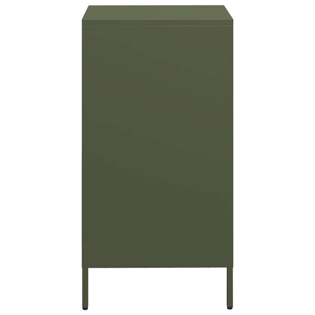 Sideboard Olive Green 35x39x73.5 cm Cold-rolled Steel