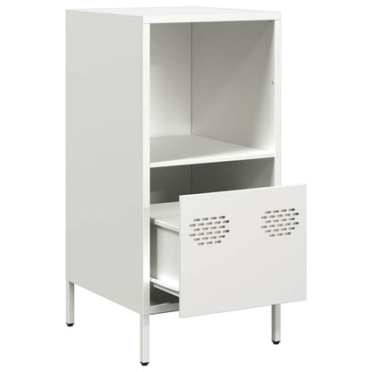 Sideboard White 35x39x73.5 cm Cold-rolled Steel