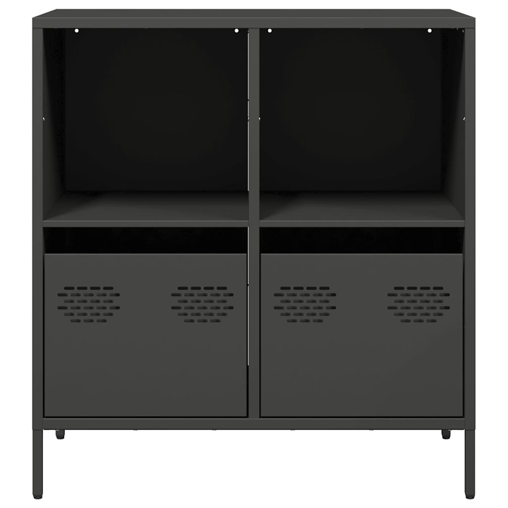 Sideboard Black 68x39x73.5 cm Cold-rolled Steel