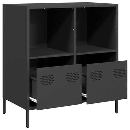 Sideboard Black 68x39x73.5 cm Cold-rolled Steel