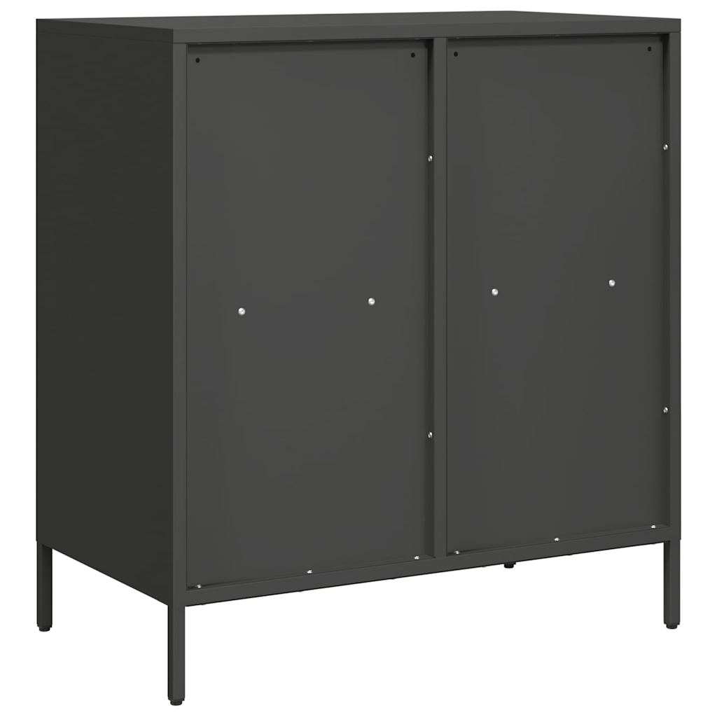 Sideboard Black 68x39x73.5 cm Cold-rolled Steel