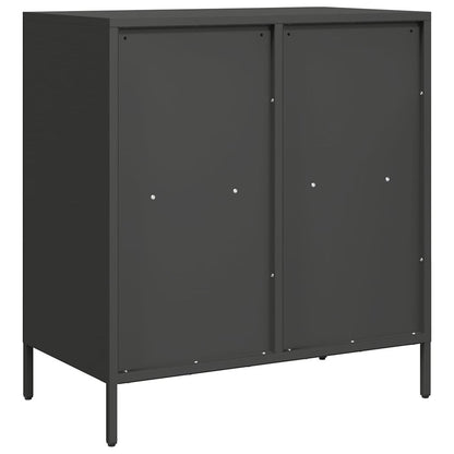 Sideboard Black 68x39x73.5 cm Cold-rolled Steel