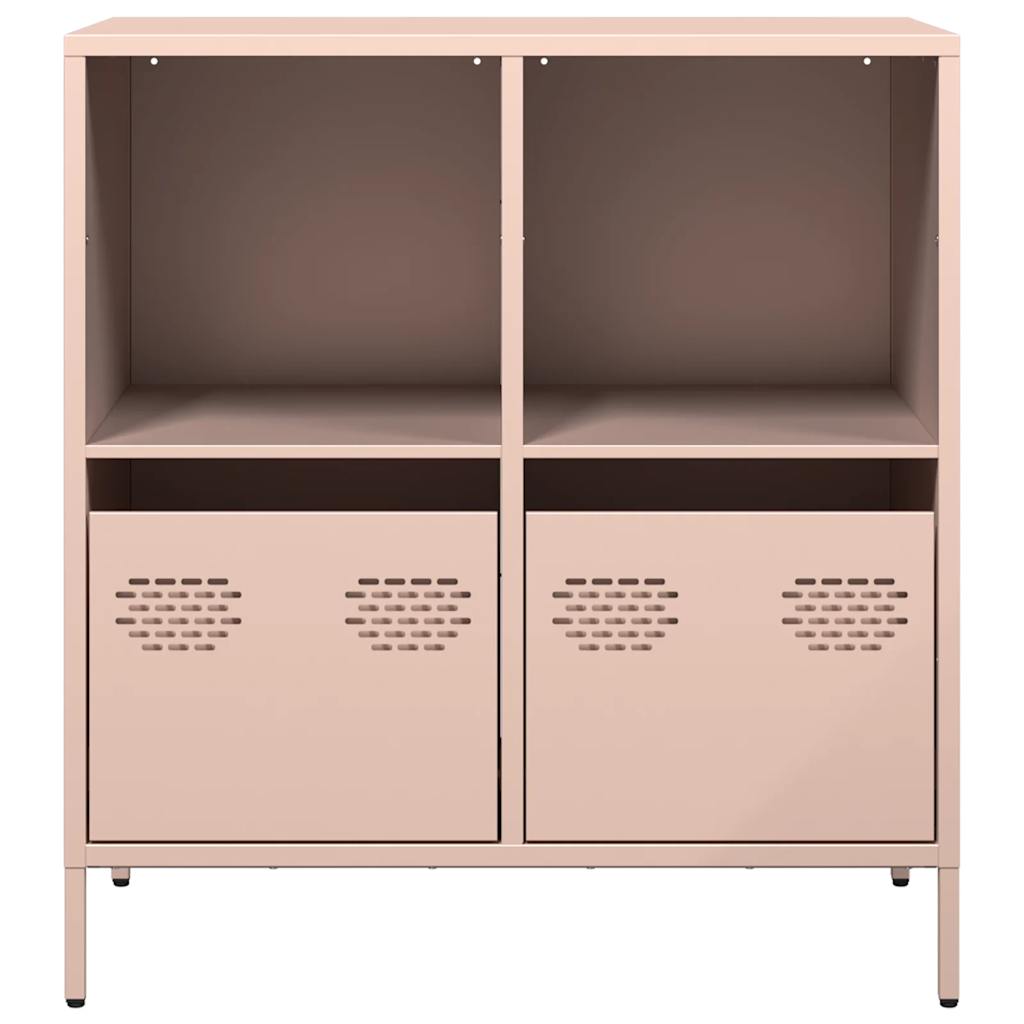 Sideboard Pink 68x39x73.5 cm Cold-rolled Steel