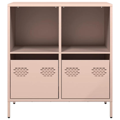 Sideboard Pink 68x39x73.5 cm Cold-rolled Steel